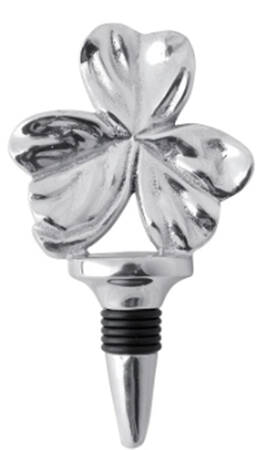 St. Patricks Day (Aluminum, Hollowware) Wine Stopper