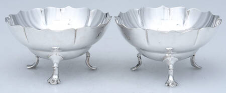 W14875 (Silverplate, Hollowware) Nut Dish - Set of 2