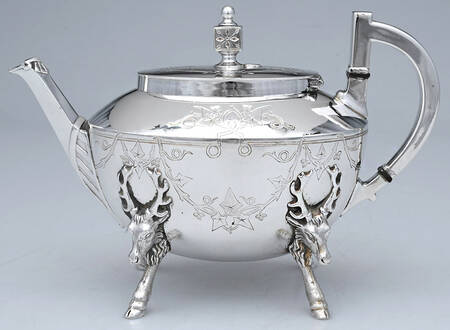 1875 (Silverplate, Hollowware) Teapot