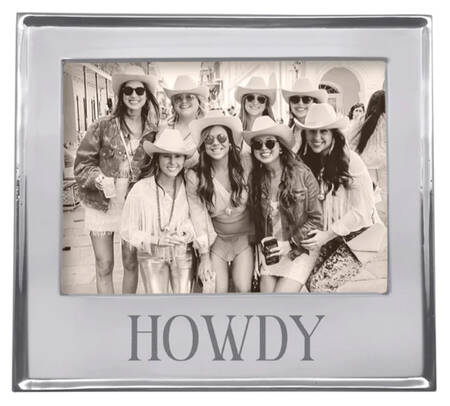 Wild West Frame-Holds 5" X 7" Picture
