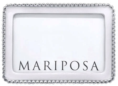 Beaded Frame-Holds 4" X 6"
