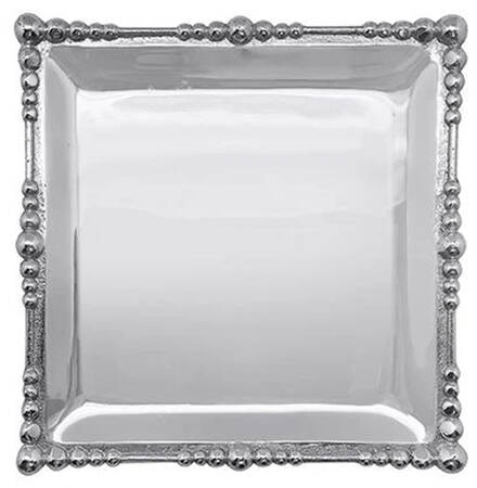 Pearl Drop 6" Square Plate