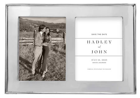 Signature Double Frame Holds 5" X 7"