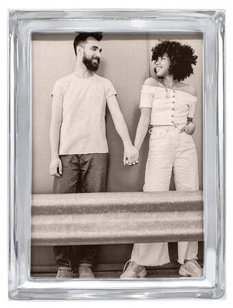 Signature Frame-Holds 5" X 7" Picture