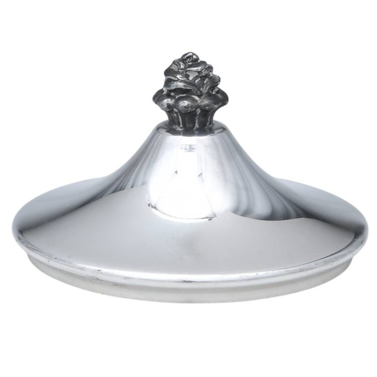 Moss Rose (Silverplate, 1949, Hollowware) Lid for Sugar Bowl