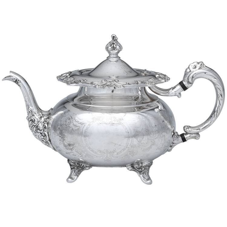 Ascot (Silverplate, Hollowware) Teapot