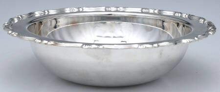 Georgian Scroll (Silverplate, Hollowware) 10" Round Vegetable Bowl