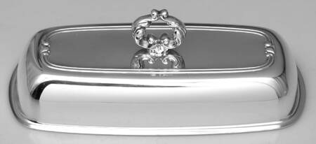 Georgian Scroll (Silverplate, Hollowware) Lid for 1/4 Pound Butter