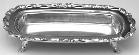 Georgian Scroll (Silverplate, Hollowware) 1/4 Pound Butter No Lid