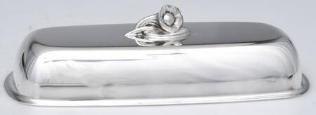 Silverplate Hollowware Lid for 1/4 Lb Butter