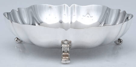 Silverplate Hollowware Plated Footed Bon Bon Bowl