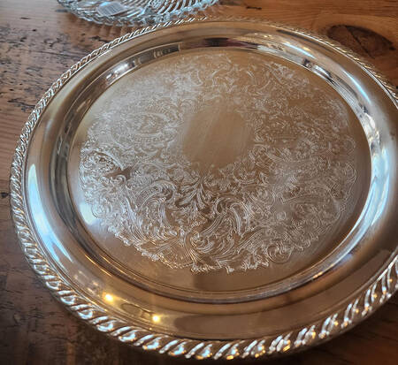 Maybrook (Silverplate Hollowware) Relish with Glass Liner