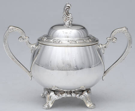 Park Lane (Silverplate, Hollowware) Sugar Bowl & Lid