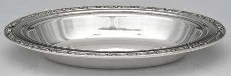 Park Lane (Silverplate, Hollowware) Double Vegetable Bowl-No Lid