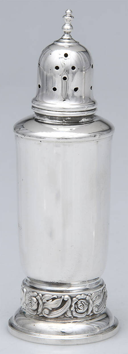 Silver Rose (Sterling, 1956, Hollowware) Salt Shaker