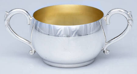 OHS242 (Silverplate, Hollowware) Sugar Bowl No Lid
