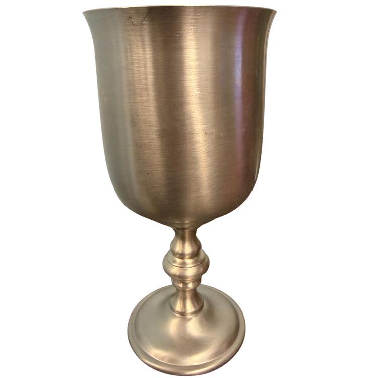 OHS395 (Pewter, Hollowware) Water Goblet