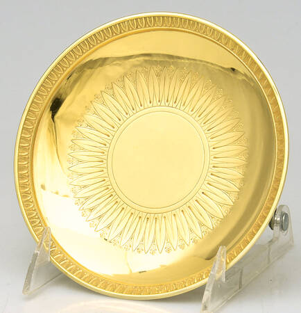 Empire (Gold Vermeil Hollowware) Saucer Only for Footed Cup
