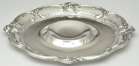 Beau Regande (Silverplate, Hollowware) Chip & Dip Set Tray Only