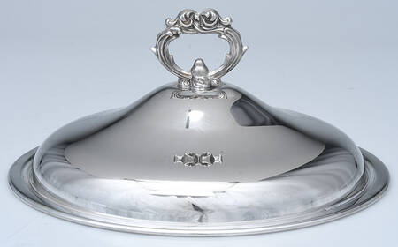 818 (Silverplate, Hollowware) 3 Quart Covered Casserole, Lid Only