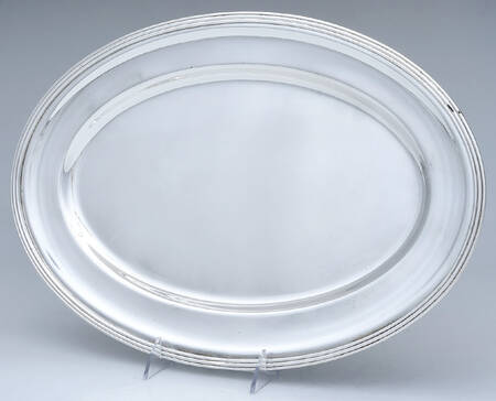 Silverplate Hollowware 16" Oval Serving Platter