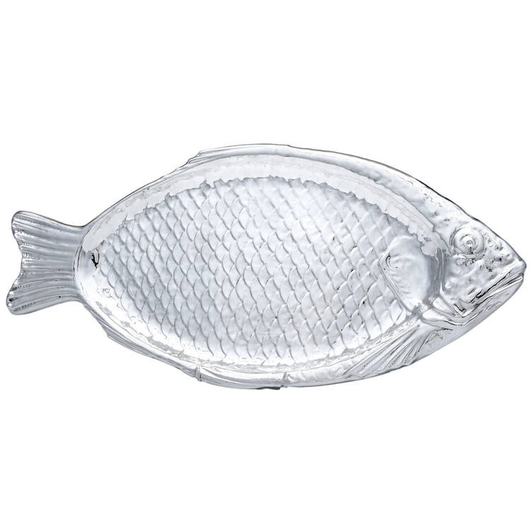 Silverplate Hollowware 22" Fish Platter