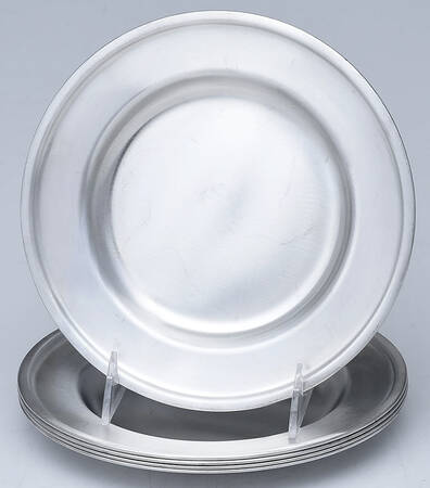 Pewter Hollowware 7" Salad Plate - Set of 4