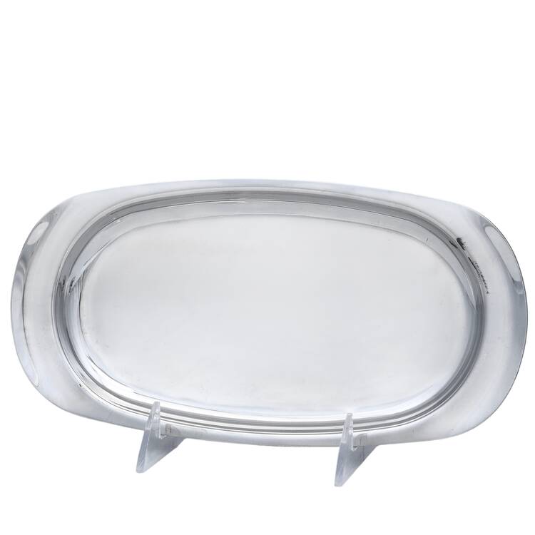 Stainless Hollowware Creamer, Sugar & Lid-Tray