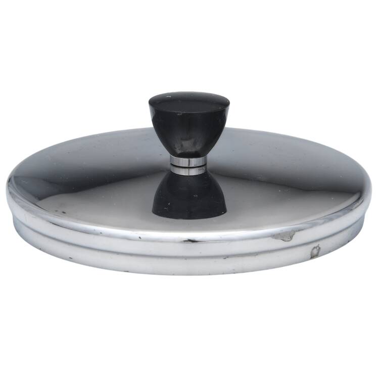 Stainless Hollowware Lid for Sugar Bowl