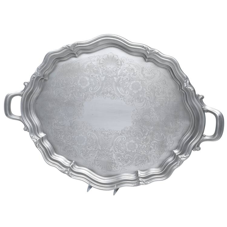 Winthrop (Pewter, Hollowware) Large Waiter Tray