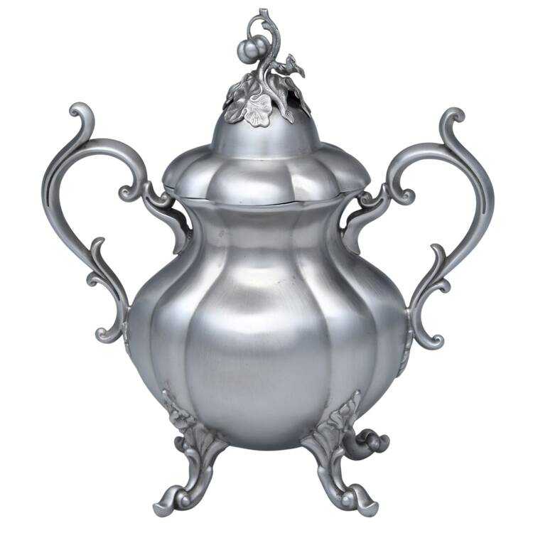 Winthrop (Pewter, Hollowware) Sugar Bowl with Lid