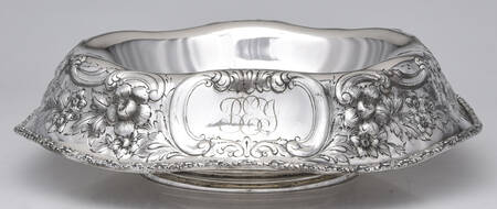 575A (Sterling, Hollowware) 14" Rolled Edge Centerpiece