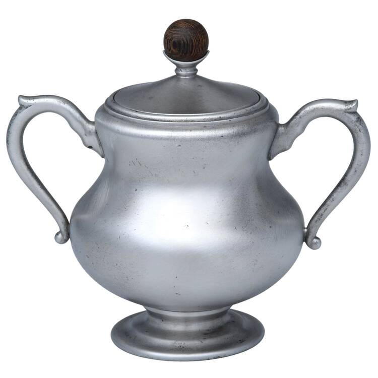 RHL1 (Pewter, Hollowware) Sugar Bowl with Lid