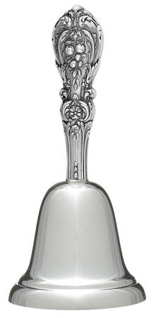Francis I (Sterling, Hollowware, No Dates) Sterling Tea Bell