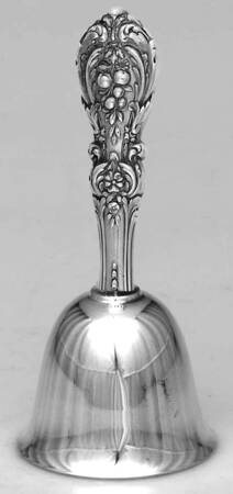 Francis I (Sterling, Hollowware, No Dates) Sterling Tea Bell
