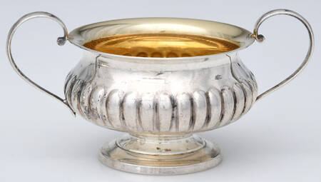 X394 (Sterling, Hollowware) Mini Open Sugar Bowl