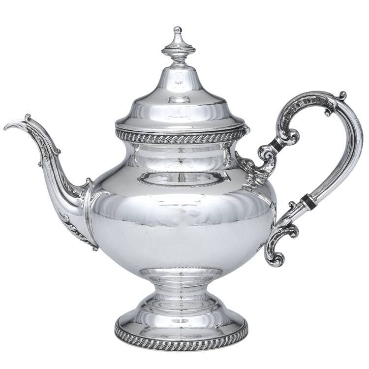 5200A-Plain (Silverplate, Hollwware) Teapot