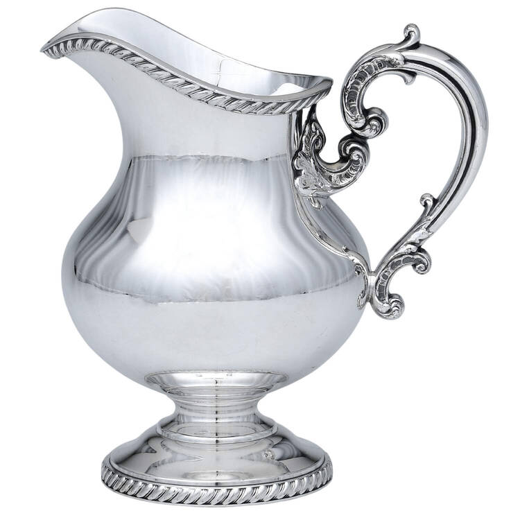 5200A-Plain (Silverplate, Hollwware) Creamer
