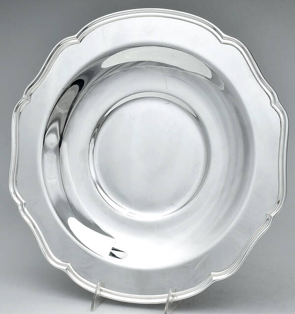 Hampton Court (Silverplate, Hollowware) Serving Salad Dish