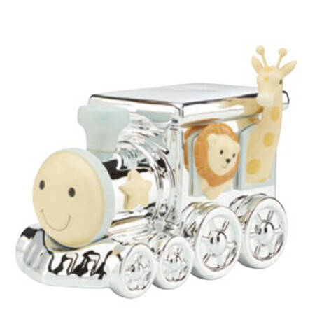 Animal Train (Silverplate, Giftware) Bank