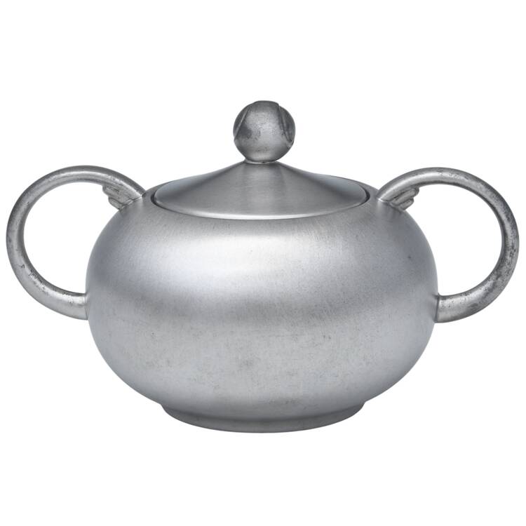 RHL7 (Pewter, Hollowware) Sugar Bowl with Lid