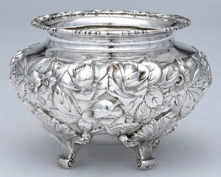 Baltimore Rose (Sterling, Hollowware) Waste Bowl