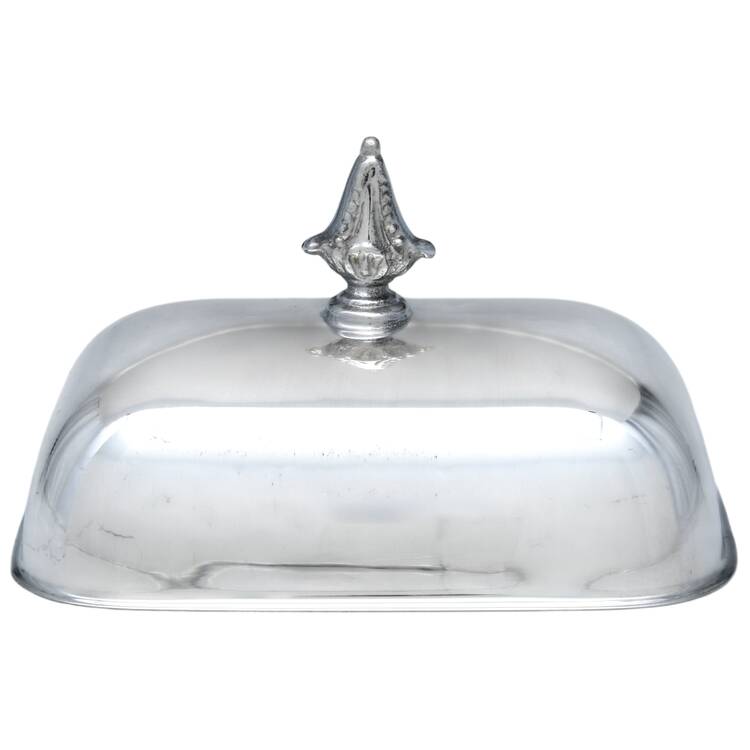 Silverplate Hollowware Lid for Rectangular Covered Butter