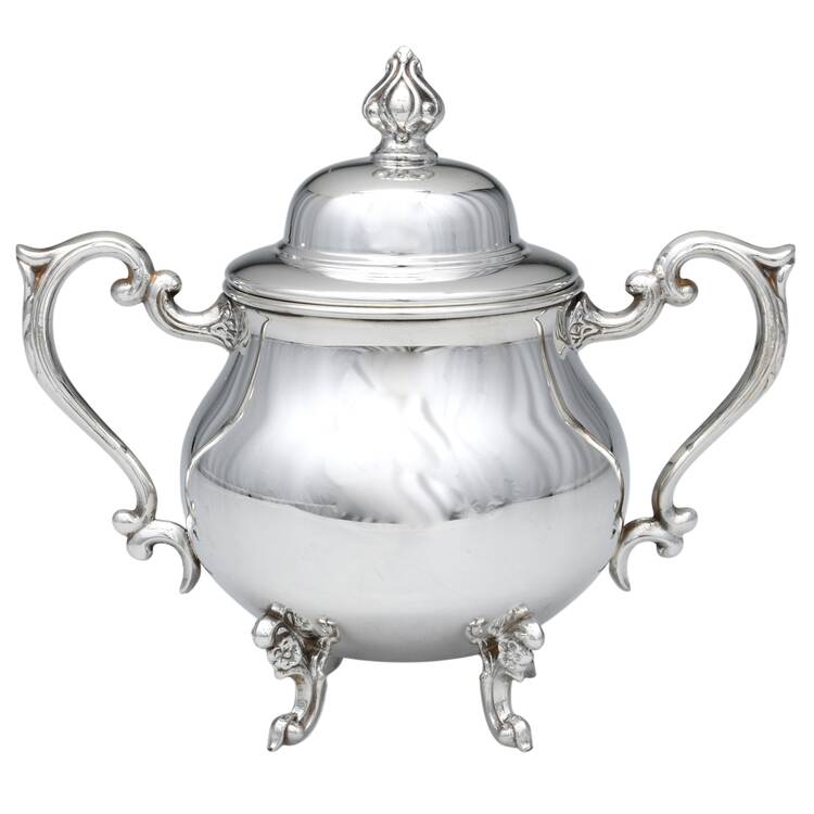 Jack Shepard (Silverplate, Hollowware) Sugar Bowl & Lid