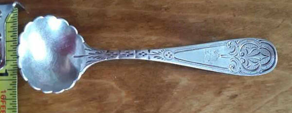 Coin Silver Flatware Master Salt Spoon