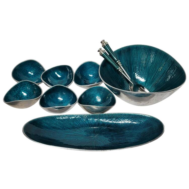 Teal Collection (Aluminum, Hollowware) by Simply Designz