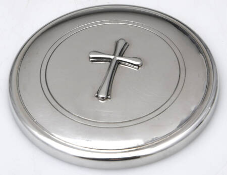 Southern Craftsman (Pewter, Hollowware) Lid for Baby Jewelry Box