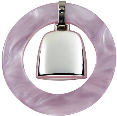 Baby Gifts (Sterling, Hollowware) Teething Ring/Rattle (Weighted)