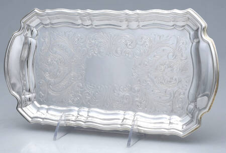 Silverplate Hollowware 10" Rectangular Tray
