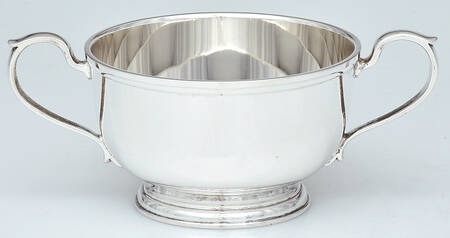 Queen Anne (Sterling, 1870, Hollowware) Sugar Bowl No Lid
